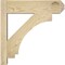 Ekena Millwork Imperial Rough Sawn Craftsman Outlooker, Douglas Fir, 6"W x 20"D x 20"H OUT06X20X20IMP04RDF - alternate 4